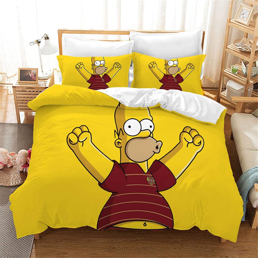edredón de los simpson